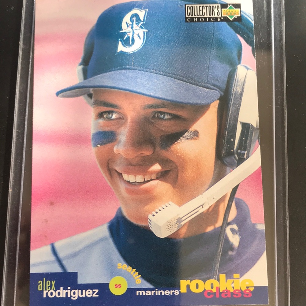 Upper deck 1995 Alex Rodriguez Rookie Card